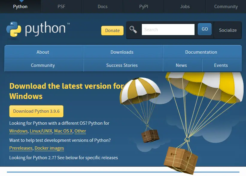 pythondownloadpage